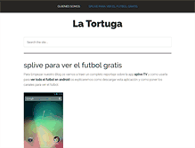 Tablet Screenshot of latortuga.cat